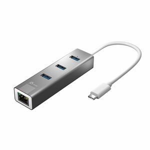 j5create JCH474 USB Hub - USB Type C - 640 MB/s - Desktop, Notebook, Keyboard, Mouse, Camera, Smartphone, Flash Drive - Po