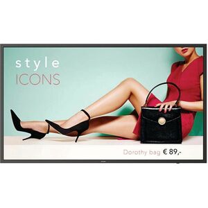 Philips - Display 55" per Digital Signage H-Line, Full HD, Operatività 24/7, 1920x1080, 16:9, 8ms, 2500 cd/m², 1080p, USB 