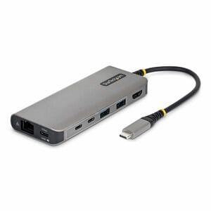 StarTech.com 7 Port(s) USB 3.2 (Gen 1) Type C Docking Station for Notebook, Workstation, Mobile Workstation, MacBook - Cha