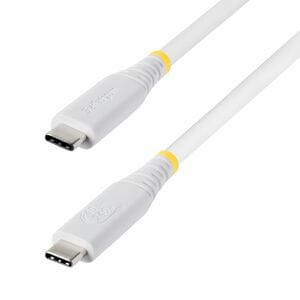 StarTech.com 1 m USB4 A/V/Power/Data Transfer Cable - 1 - Cable for Display, Workstation, Dock, MacBook, Wall Charger - Fi