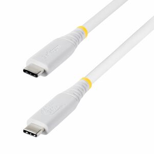 StarTech.com 50 cm USB4 A/V/Power/Data Transfer Cable - 1 - Cable for Display, Workstation, Dock, MacBook, Wall Charger - 