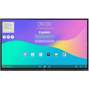 BenQ RE7505A 1905 mm 4K UHD LCD Collaboration Display - 8 GB - 3840 x 2160 - 2160p - Android 16