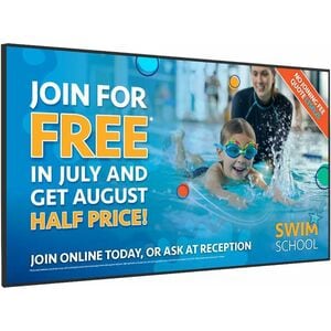 AllSee DM50UHD10 50" LCD Digital Signage Display - 24 Hours/7 Days Operation - ARM Cortex A55 2 GHz - 3840 x 2160 - 16:9 -