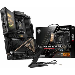 MSI MEG X870E ACE MAX Gaming Desktop Motherboard - AMD X870E Chipset - Socket AM5 - ATX - Ryzen 7 Processor Supported - 25