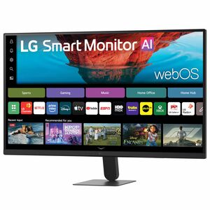 LG UltraFine 32U701SB-B 32" (81.3 cm) Class 4K UHD Smart LCD Monitor - 32" (81.3 cm) Viewable - 3840 x 2160 - Speakers - T