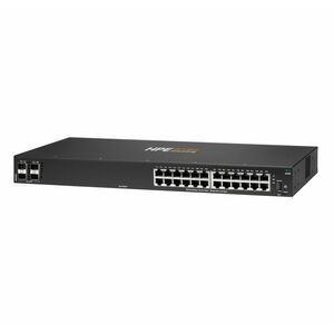 Aruba CX 6000 24 Ports Manageable Ethernet Switch - Gigabit Ethernet - 10/100/1000Base-T - 2 Layer Supported - 4 SFP Slots