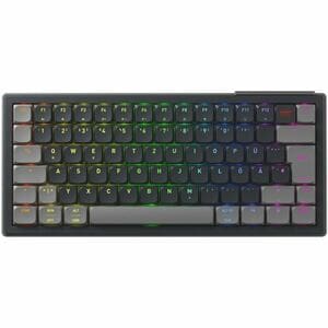CHERRY XTRFY K63W Pro G8A-2560 Gaming Keyboard - Compact - Wired/Wireless Connectivity - USB 2.0 Type A Interface - RGB LE