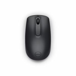 Dell WM118 Kleine Größe Maus - Funkfrequenz - USB Typ-A - Optisch - 3 Taste(n) - Schwarz - 1 / Pack - PC - Kabellos - 2,40