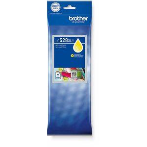 Brother LC528XLY Original Ultra High Yield Inkjet Ink Cartridge - Single Pack - Yellow - 1 Pack - 10,000 pages