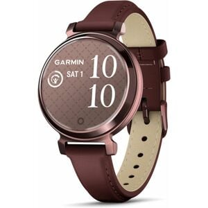 Garmin Lily 2 Classic Smart Watch - 35.40 mm Case Height - 35.40 mm Case Width - Dark Bronze Case Color - Purple Band Colo