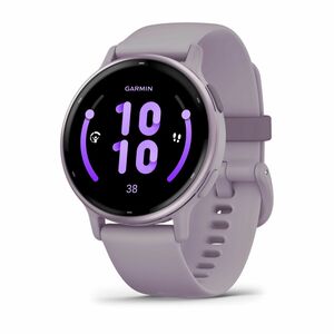 Garmin vívoactive 5 Smart Watch - Orchid Case Color - Orchid Band Color - Aluminium, Anodized Aluminium Case Material - Si