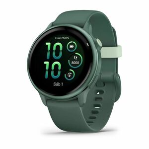 Garmin vívoactive 6 Smart Watch - Metallic Jasper Green Body Color - Heart Rate Monitor - Sleep Monitor, Text Messaging, E