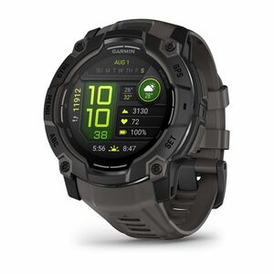 Garmin Instinct 3 Smart Watch - Metal Body Material - Polymer Case Material - 3.3 cm (1.3") - AMOLED Display - GPS - 960 H