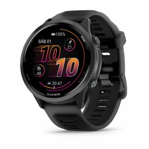 Garmin Forerunner 570 Smart Watch - 47 mm Case Height - Black Body Color - Aluminium Body Material - Speaker, Phone, Sleep
