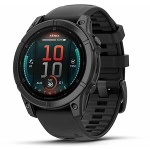 Garmin fēnix E Smart Watch - Slate Grey Body Color - Stainless Steel Body Material - Fiber Reinforced Polymer, Metal Case 