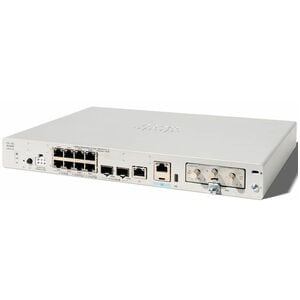 Cisco 8200 C8231-E-G2 Router - 2 Ports - 1 RJ-45 Port(s) - 1 WAN Port(s) - PoE Ports - Management Port - 4 SFP (mini-GBIC)