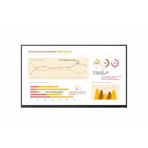 LG Interactive Digital Board - 86" LCD - Touchscreen - 16:9 Aspect Ratio - 3840 x 2160 - Direct LED - 350 cd/m² - 1,200:1 