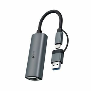 TP-Link UE310C Gigabit Ethernet Adapter for Nintendo Switch - USB 3.0 Type C - 1000 Mbit/s Data Transfer Rate - 1 Port(s) 