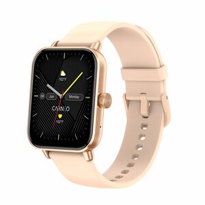 Carneo Versa HR+ Smart Watch - Rose Gold Body Color - Tempered Glass Body Material - Pedometer - Phone, Text Messaging, Mu