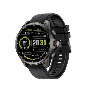 Carneo GTR eXpedition Smart Watch - 11 mm Case Thickness - Titanium Grey Body Color - Glass, Metal Body Material - Silicon