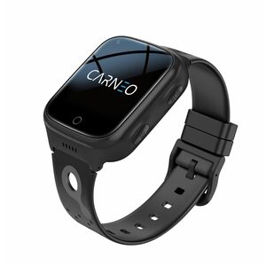 Carneo GuardKid+ 4G Platinum Smart Watch - 47 mm Case Height - 16 mm Case Thickness - 41 mm Case Width - Children - Black 