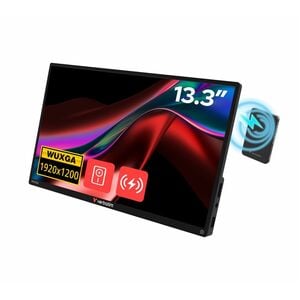 Verbatim LIGHT 13" Class LCD Touchscreen Monitor - 16:10 - 6 ms - 13.3" Viewable - Capacitive - 10 Point(s) Multi-touch Sc