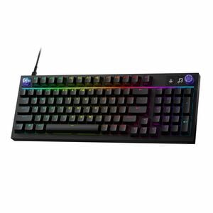 Logitech G G316 X 98 Gaming-Tastatur - Kabel Konnektivität - USB Typ-A Schnittstelle - RGB LED - Deutsch - Schwarz - Tacti