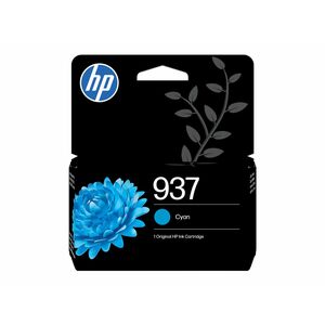 HP 937 Original Standard Yield Inkjet Ink Cartridge - Cyan - 1 Pack - 800 Pages