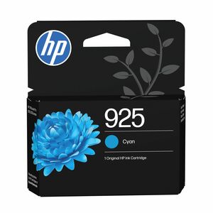 HP 925 Original Standard Yield Inkjet Ink Cartridge - Cyan - 1 Pack - 400 pages