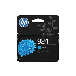HP 924 Original Standard Yield Inkjet Ink Cartridge - Cyan - 1 Pack - 400 Pages