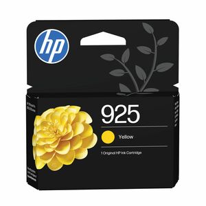 HP 925 Original Standard Yield Inkjet Ink Cartridge - Yellow - 1 Pack - 400 pages