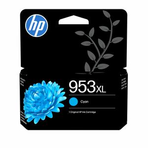 HP 953XL Original High Yield Inkjet Ink Cartridge - Cyan - 1 Pack - 18 mL - 1450 Pages