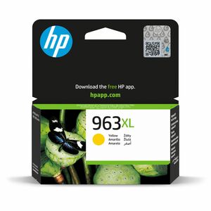 HP 963XL Original High Yield Inkjet Ink Cartridge - Yellow - 1 Pack - 1600 Pages