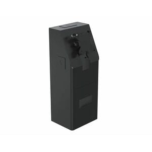 SpacePole Mini Mounting Kiosk for Receipt Printer, Display Screen, Scanner - Black - Landscape/Portrait - 68.6 cm (27") Sc