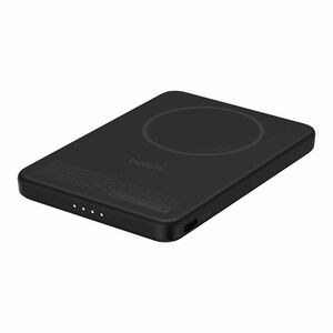 Belkin BoostCharge Stromspeicher - Schwarz - für Qi2-fähiges Gerät, iPhone, MagSafe-fähiges Gerät, AirPod, Android-Gerät, 