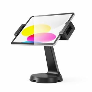 Universal Tablet Counter Stand with Secure Clamp Mount - Cling Mast - Universal Tablet Counter Stand with Secure Clamp Mou