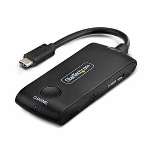 StarTech.com Video Extender Transmitter - Wireless - 1 Output Device - 20.12 m Range - 2 x USB - 3840 x 2160 Video Resolut