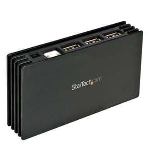 StarTech.com USB Hub - USB - External - Black - 7 Total USB Port(s) - 7 USB 2.0 Port(s) - PC, Mac