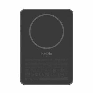 Belkin BoostCharge Power Bank - For Earbud, iPhone - 5000 mAh - 15 W - USB Type-C Connector - 1 x USB - Lightweight, Slim,