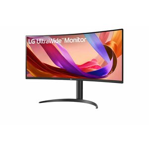 Monitor LCD LG 34BQ65VA-B 863,6 mm (34") Classe UW-QHD Schermo curvo - 21:9 - 86,4 cm (34") Viewable - Vertical Alignment 