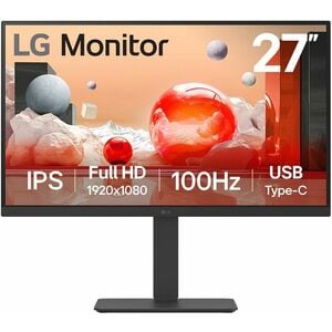 Monitor LCD LG 27BA750-B 685,8 mm (27") Classe Full HD - 16:9 - Nero - 68,6 cm (27") Viewable - Tecnologia In-plane Switch