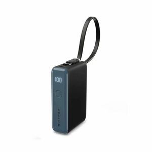 Hyperjuice Flex HJ5401BKGL Power Bank - Black Expanse - For Smartphone, Tablet PC, Notebook, USB Type A Device, USB Type C