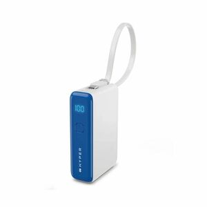 Hyperjuice Flex HJ5401OGGL Power Bank - Snorkel Blue - For Smartphone, Tablet PC, Notebook, USB Type A Device, USB Type C 