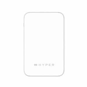 Hyper HyperJuice Power Bank - Black - For Qi2-enabled Device, MagSafe-enabled Device - 5000 mAh - 5 V DC Input - 1 x USB -