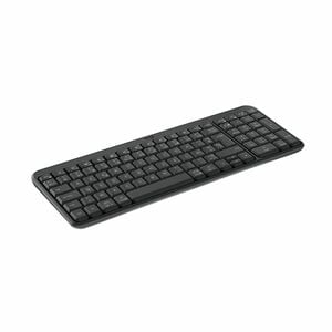 Logitech K250 Keyboard - Compact - Wireless Connectivity - Czech - Graphite - Bluetooth - 10 m - On/Off Switch Hot Key(s) 