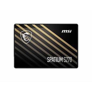 MSI SPATIUM S270 240 GB Solid State Drive - 2.5" Internal - SATA (SATA/600) - Desktop PC, Notebook Device Supported - 110 