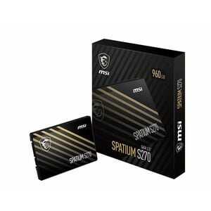 MSI SPATIUM S270 480 GB Solid State Drive - 2.5" Internal - SATA (SATA/600) - Desktop PC, Notebook Device Supported - 250 