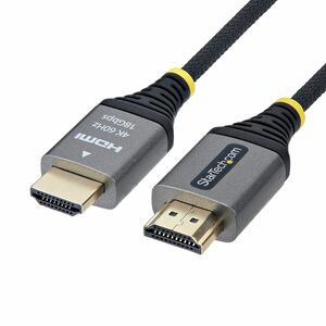 StarTech.com 2 m HDMI A/V Cable - 1 - Cable for Audio/Video Device, Workstation - First End: 1x HDMI 2.0 Digital Audio/Vid