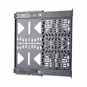 StarTech.com Wall Mount for Cable Box, Audio/Video Device, Media Player, TV - Black - Vertical - 10 kg Load Capacity - Steel