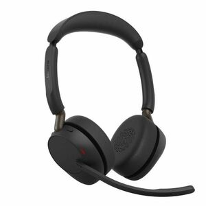 Jabra Evolve3 65 Wired/Wireless On-ear, Over-the-head Stereo Headset - Microsoft Teams Certification - Binaural - Supra-au